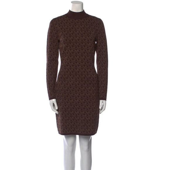 MICHAEL MICHAEL KORS Printed Mini Dress Size: S MK printed - Picture 3 of 6